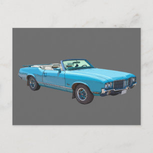 1971 Oldsmobile Cutlass Supreme Muscle Car Postcard