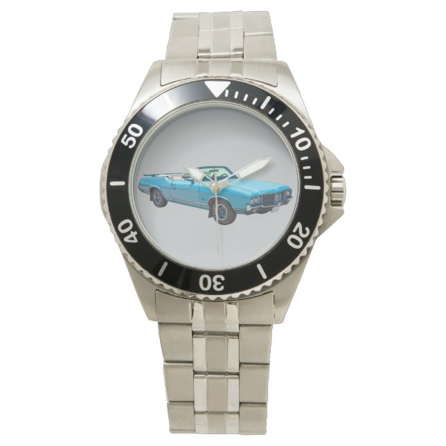 1971 Oldsmobile Cutlass Supreme Muscle Car Watch (Front)