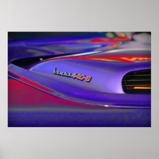 1971 Plymouth 'Cuda 440-6 Poster