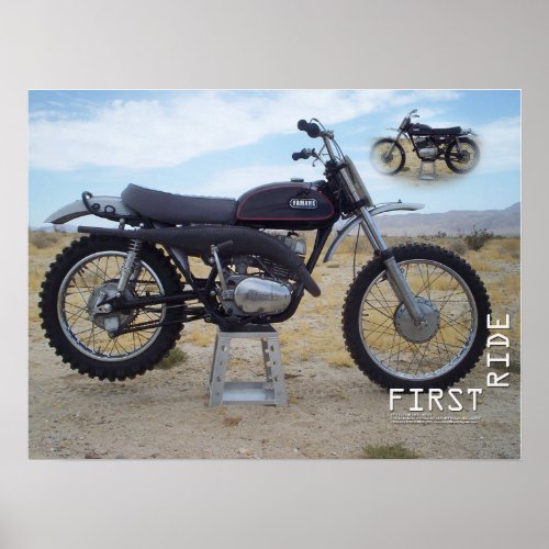 1971 Yamaha RT1 360MX Poster