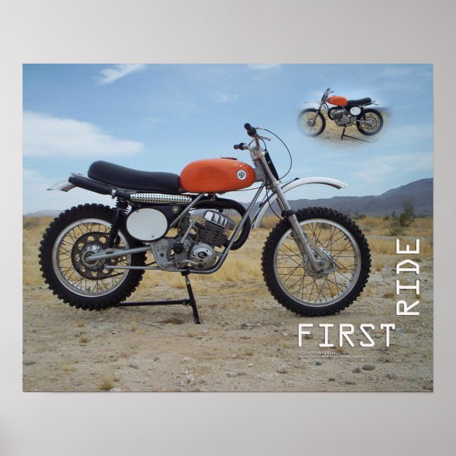 1972 AJS Stormer 410 Poster (Front)