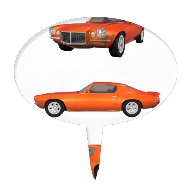 1972 Camaro: Cake Topper (Front)
