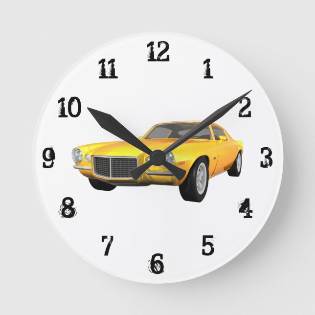1972 Camaro: Wall Clock (Front)
