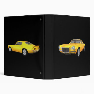 1972 Camaro Z28: Muscle Car: Yellow Finish: Binder