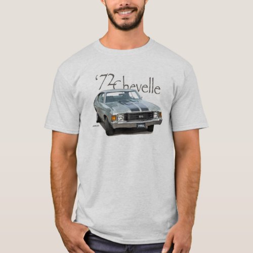 1972 Chevrolet Chevelle SS Big Block T_Shirt