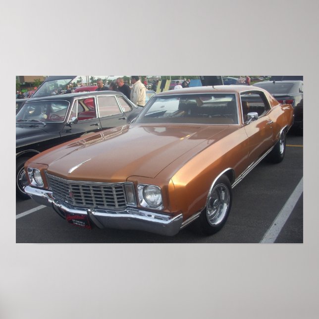 1972 Chevrolet/Chevy Monte Carlo Poster (Front)