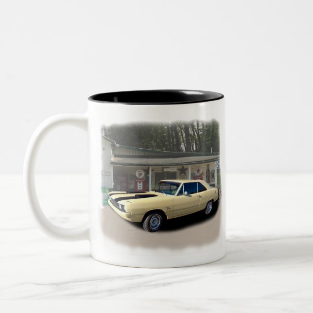 1972 Dodge Dart Swinger Two-Tone Coffee Mug (Left)