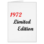 1972 Limited Edition (Front)