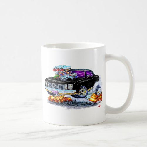 1972 Monte Carlo Black Car Coffee Mug