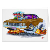 1972 Monte Carlo Brown Car (Front Horizontal)