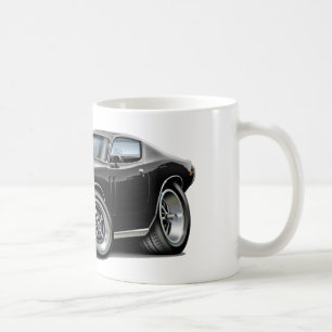 1973-74 Charger Black Car Coffee Mug
