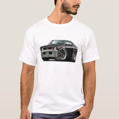 1973_74 Nova Black Car T_Shirt