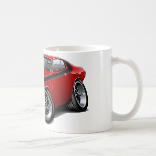 1973-74 Roadrunner Red-Black Car Coffee Mug