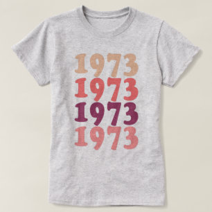 1973 Birthday Party Women's 50th Birthday Retro T-Shirt