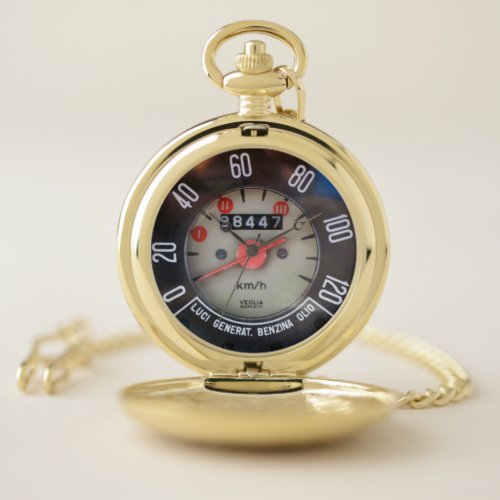 1973 Classic Italian Sports Car Pocket Watch