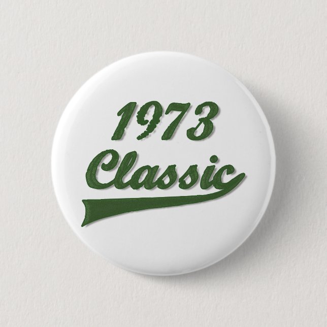 1973 Classic Pinback Button (Front)