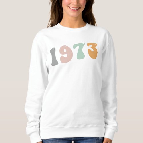1973 Feminist Roe V Wade Rights and Choice Sweatshirt