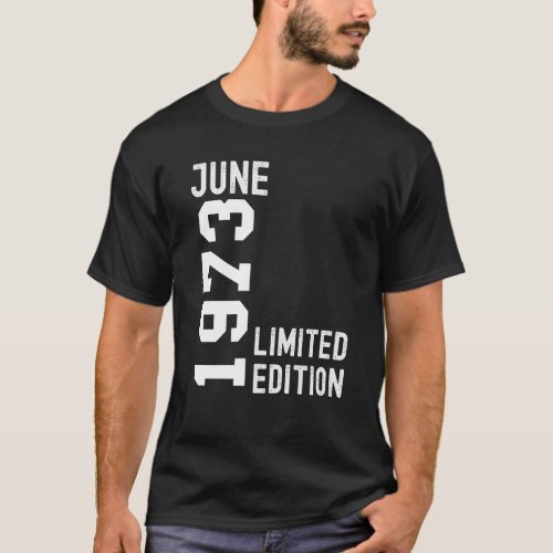 1973 June Happy Birthday Party T_Shirt