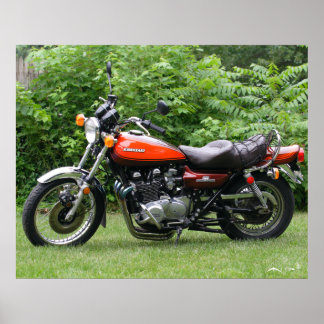 1973 Kawasaki Z1 IMG_3693 Poster