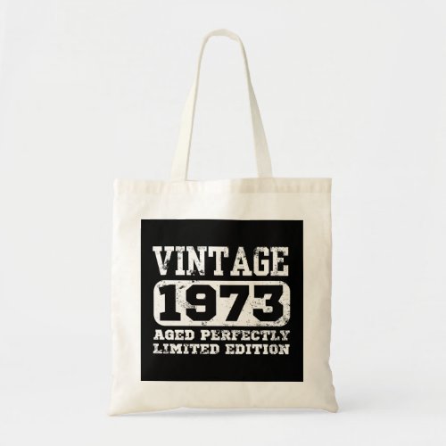 1973 Limited Edition 51st Birthday Tote Bag