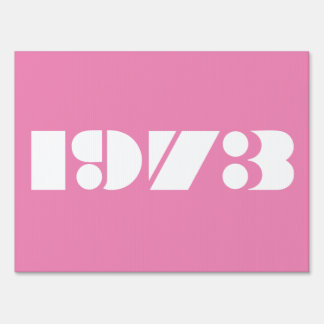 1973 Sign