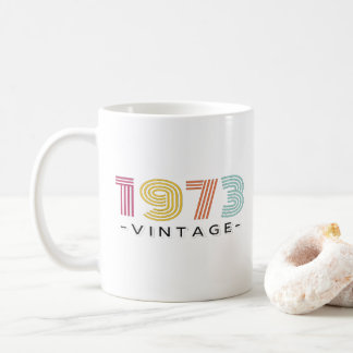1973 Vintage Colored  Coffee Mug