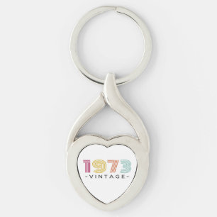 1973 Vintage Colored Keychain