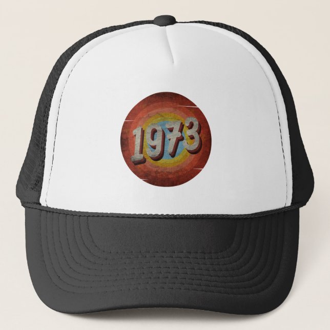 1973 VINTAGE TRUCKER HAT (Front)