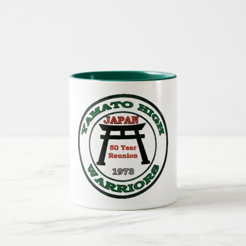 1973 Yamato High School Japan Alumni Two_Tone Coffee Mug