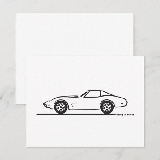 1974 - 1977 Corvette (Front/Back)