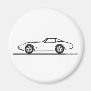 1974 - 1977 Corvette Magnet