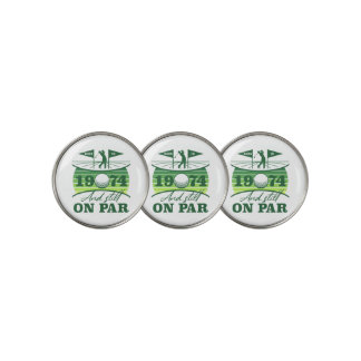 1974 50th Birthday Golf Humor Ball Marker