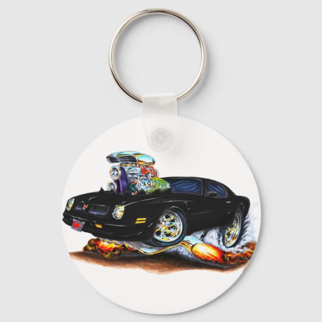 1974-76 Firebird Black Car Keychain (Front)