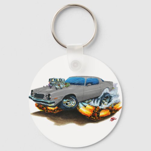 1974-78 Camaro Gray Car Keychain