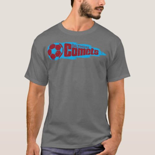 1974 Baltimore Comets Vintage Soccer T_Shirt