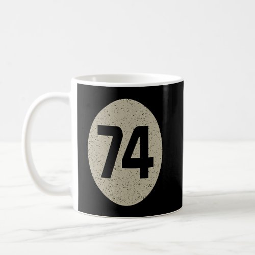 1974 Birth Year  Retro Science Nerd Geek Milestone Coffee Mug
