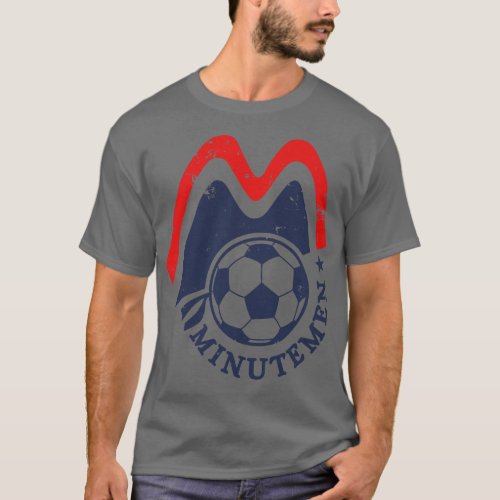 1974 Boston Minutemen Vintage Soccer T_Shirt