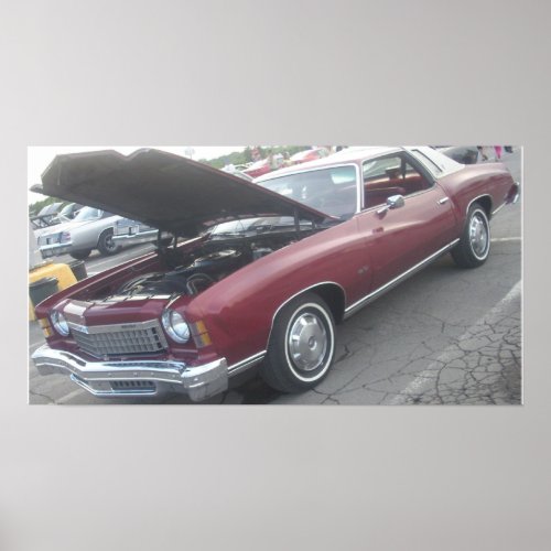 1974 ChevroletChevy Monte Carlo Poster