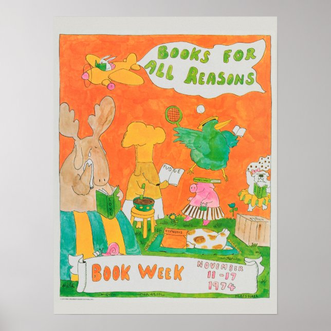 1974 Children's Book Week Poster (Front)