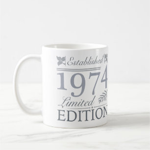 1974 Limited Edition 50 Years Old Coffee Mug