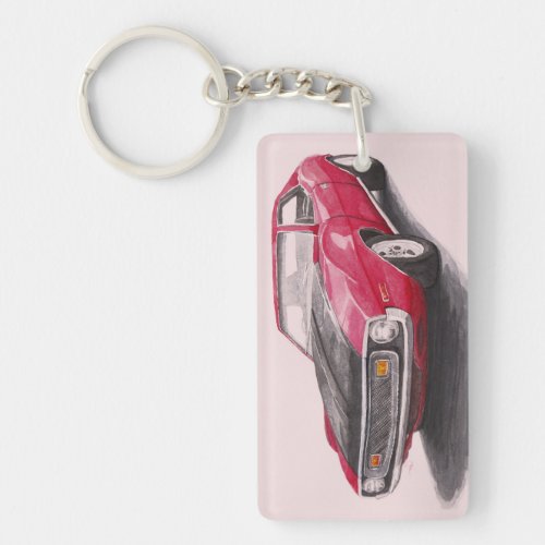 1974 Red Javelin Keychain
