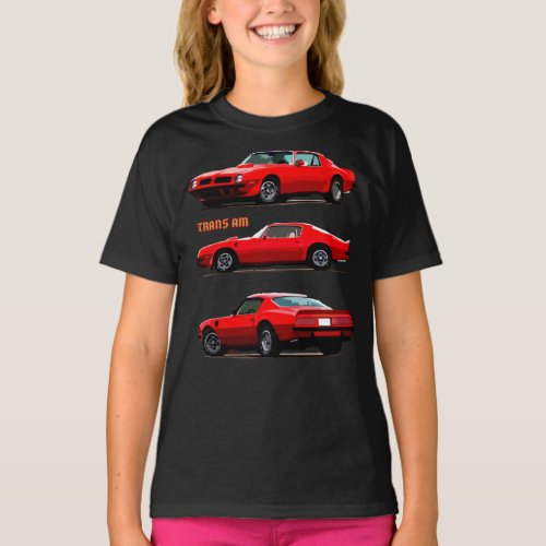 1974 Trans Am 455 Muscle Car  Premium T_Shirt