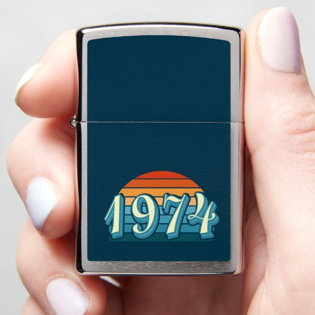 1974 Vintage 52nd Birthday Zippo® Lighter – Custom | Zazzle