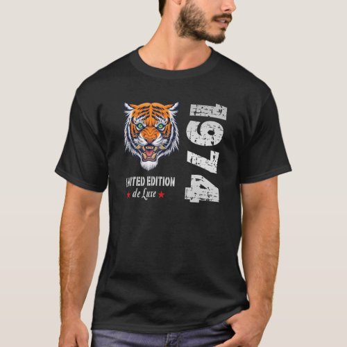 1974 year of birth 1974 Limited Edition birthday_ T_Shirt