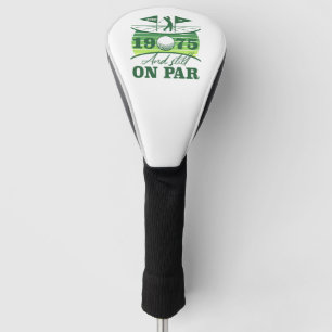 1975 50th Birthday Golf Humor Head Cover