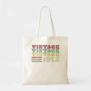 1975 Birthday Gift Vintage Retro Sweatshirt Tote Bag