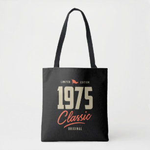 1975 Classic Birthday Gift Tote Bag