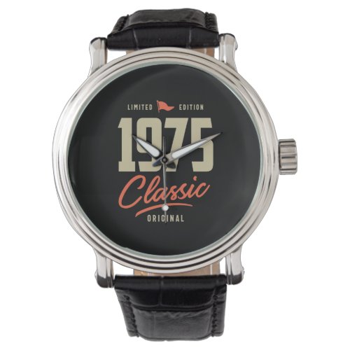 1975 Classic Birthday Gift Watch