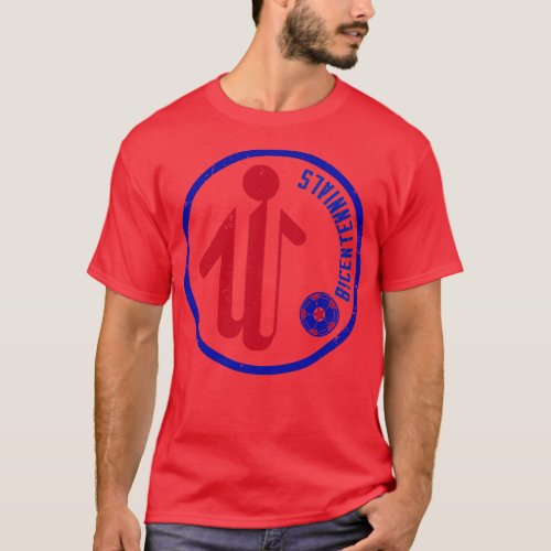 1975 Hartford Bicentennials Vintage Soccer T_Shirt