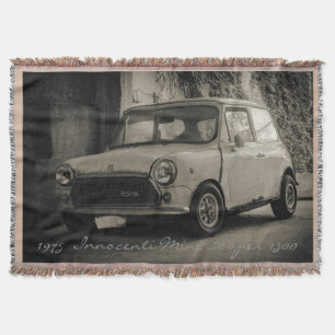 1975  Innocenti Mini Cooper 1300 Throw Blanket